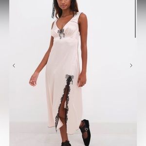 *BRAND NEW* For Love & Lemons Daphne Midi Slip Dress Size S